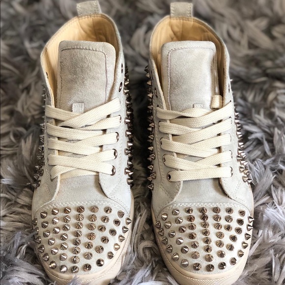 Christian louboutin Lou spike high top sneaker - Picture 5 of 6